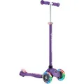 Produktbild: Globber Primo Plus Lights Tretroller Kinder 120/80 mm ABEC 9 3-Rädrig Höhenverstellbar LED-Leuchtrollen Lila