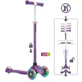 Produktbild: GLOBBER PRIMO PLUS LIGHTS lila, mit Leuchtrollen