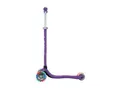 Produktbild: GLOBBER PRIMO PLUS LIGHTS – Tretroller Kinder, 120/80 mm, ABEC 9, 3-rädrig, höhenverstellbar, LED-Leuchtrollen, lila