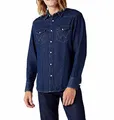 Produktbild: Wrangler Herren Icons Shirt, Blau (1 Year 924), XL