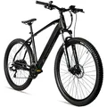 Produktbild: Bergsteiger Cannock 29 Zoll E-Bike mit 250 Watt Motor, Hydraulikbremsen, Aluminium Ebike Mountainbike Herren & Damen, Farbdisplay, Elektrofahrrad mit 24 Gang-Schaltung