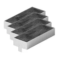 Produktbild: Bosch CleanAir Aktivkohlefilter 17004805 / HEZ9VRCR0 (4St.) von AllSpares