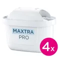 Produktbild: BRITA MAXTRA PRO PURE PERFORMANCE Pack 4, Filterkartuschen, Weiß