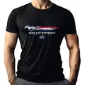 Produktbild: GASOLINE BANDIT® T-Shirt für US-Car Ford Mustang Fahrer und Fans - Original FORD Lizenz 3XL