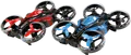 Produktbild: AMEWI 25344 - RC Battle Drohne Set, 2 Stück, rot, blau, beleuchtet, 2,4GHz, RT