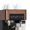Produktbild: Klarstein Arabica Comfort 1350 W Kolben-Espressomaschine beige/braun