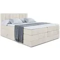 Produktbild: Altdecor Boxspringbett, Creme, Holzwerkstoff, Höhe ca. 20 cm, 200x200 cm, Schlafzimmer, Betten, Boxspringbetten