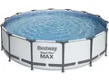 Produktbild: Bestway Stahlrahmen-Pool Pool-Set Steel Pro Max Schwimmbecken Ø 427x107 cm Rund