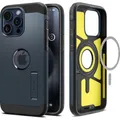 Produktbild: Spigen Tough Armor MagSafe, Metallschiefer - iPhone 15 Pro Max (Apple iPhone 15 Pro Max) (1489652001)