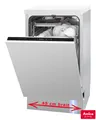 Produktbild: Geschirrspüler 45 cm vollintegriert Einbau Amica EGSPV 586901 OpenDry / B-WARE
