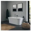 Produktbild: Duravit DuraSenja Vorwand-Badewanne 700578000000000 150x75cm, Vorwandversion, weiß, Oval