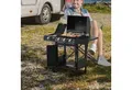 Produktbild: Outsunny Gasgrill mit 4 Brennern, BBQ, Grillwagen, Multifunktion Metall Schwarz