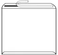 Produktbild: 10 herlitz Versandtasche, DIN C4, mit Fenster, weiß