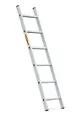 Produktbild: DRABEST PRO Serie Anlegeleiter Aluminium-Stufenleiter - 6 Stufen - mit Leiterhaken - Tragfähigkeit 150 kg - Anti-Rutsch-Füße, Leichtes Gewicht, korrosionsbeständig - EN131