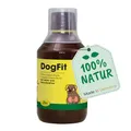 Produktbild: cdVet Naturprodukte DogFit 250 ml - Hund - flüssiges Ergänzungsfuttermittel - Versorgung der Entgiftungsorgane + Verdauungsorgane - Versorgung mit Vitaminen + Kräutern - optimale Kondition -