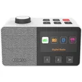 Produktbild: KENWOOD CRM70DABW DAB+ Radio – 4,3'' IPS-Display, Bluetooth 5.3, 2000mAh Akku Digitalradio (DAB)