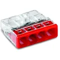 Produktbild: Wago 4-LEITER-KLEMME ROT / WAGO 2273-204 4X0,5-2,5MM 2273-204