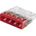 Produktbild: Wago - 2273-204-100 2273 Dosenklemme Flexibel: - Starr: 0.5-2.5 Mm2 Polzahl: 4 100 St. Transparent, R