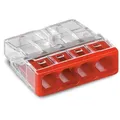 Produktbild: WAGO Verbindungsklemmen 2273-204 | 4 Leiter, bis 2,5 mm², 100 Stück, COMPACT Verbindungsklemme für eindrähtige Leiter, bestätigte Anwendungssicherheit, kleinstmögliche Bauform
