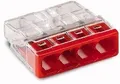 Produktbild: Wago COMPACT Verbindungsdosenklemme 4-fach 2273-204 (10 Stück)