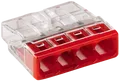Produktbild: WAGO 2273-0204 - COMPACT-Verbindungsdosenklemme, 4-fach