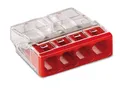 Produktbild: WAGO Steckklemmen 2273-204, 4-polig, 0,5...2,5 mm², 100 Stück