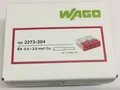 Produktbild: 2273-204 Wago COMPACT-Verbindungsklemme 4x2,5qmm 100 Stück