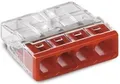 Produktbild: Enzo WAGO Lasklem 4x0,5-2,5mm trans\rood ds100 4047225