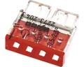 Produktbild: Wago 2273-204 COMPACT Verbingungsdosenklemme 0,5-2,5mm² 4-Leiter Steckklemme 100