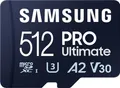 Produktbild: SAMSUNG Speicherkarte microSD PRO Ultimate 512 GB