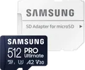 Produktbild: Samsung microSDXC PRO Ultimate 512GB 130 MB/s MB-MY512SA/WW