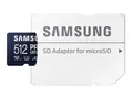 Produktbild: Samsung PRO Ultimate MB-MY512SA - Flash-Speicherkarte (SD-Adapter inbegriffen)