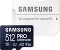 Produktbild: SAMS MB-MY512SA - microSDXC-Speicherkarte, 512GB, PRO Ultimate