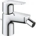 Produktbild: GROHE Bidet-Armatur StartEdge 23345001, verchromt, mit Ablaufgarnitur und Zugstange, aus Messing