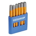 Produktbild: Gedore Nietzieher und -kopfsetzer-Satz, 6-teiliges Set, gehärtet für Schlagwerkzeuge, im PVC-Halter, 125 B