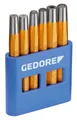 Produktbild: Gedore Brecheisen 125 B Nietzieher und -kopfsetzer Satz 6-teilig
