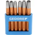 Produktbild: Gedore Montagewerkzeug 125 B Nietzieher und -kopfsetzer Satz 6-tlg Gedore 8773600