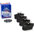 Produktbild: ATE BREMSBELÄGE HINTEN FÜR AUDI A4 CITROËN C3 C4 PEUGEOT 307 SEAT IBIZA VW GOLF