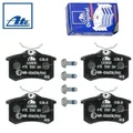 Produktbild: ATE Bremsbeläge Hinten fü CITROEN C2 C3 C4 C8 DS3 DS4 BERLINGO XSARA AUDI 602820