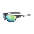 Produktbild: Uvex Sportstyle 806 Brille Black Matt/Mirror Green