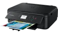 Produktbild: Canon PIXMA TS5150 - Multifunktionsdrucker - Farbe - Tintenstrahl - 216 x 297 mm - A4/Legal (Medien) - bis zu 13 ipm (Drucken) - 120 Blatt - USB 2.0, Wi-Fi(n), Bluetooth - Schwarz (2228C006)