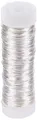 Produktbild: 2405522 Schmuck-Häkeldraht silber 030 mm ø Spule 50 m Schmuckdraht farbig lac...