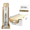 Produktbild: Barebells Protein riegel – köstliche Eiweißriegel mit Schokolade – zuckerarm, 20 Gramm Protein, ohne Palmöl - White Salty Peanut, 12 x 55gr