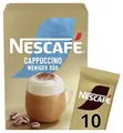 Produktbild: NESCAFÉ GOLD Typ Cappuccino Weniger Süß, Getränkepulver aus löslichem Bohnenkaffee, koffeinhaltig, 1er Pack (1 x 10 Sticks à 12,5g)