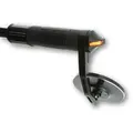 Produktbild: HIGHSIDER LED Lenkerendenblinker FLIGHT, getöntes Glas, schwarz