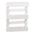 Produktbild: UNUS Pflanzkasten Outdoor Deko Paletten Design, 60,5 x 45 x 8,5 cm, Blumenkasten Balkon, Wanddeko Holz