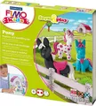 Produktbild: Staedtler 8034 Fimo Kinder Spielzeit Und Modellier Set - Packung 4 - Pony