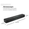 Produktbild: Denon DENONHOMESB550E2, 7.1 Kanäle, 550 W, DTS:X, Schwarz, AAC, ALAC, DSD, FLAC, WAV, WMA, Verkabelt & Kabellos - Schwarz