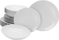 Produktbild: CreaTable, 21884, Valencia Weiss, Tellerset 18-tlg, Porzellan