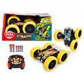 Produktbild: Dickie Toys - RC Auto Fire 'n' Frost Flippy (16 cm) - ferngesteuertes Auto ab 6 Jahre mit 360°-Flips und Licht, Remote Control Car für Kinder, 8 km/h, 2,4 GHz Fernbedienung, inkl. Batterien